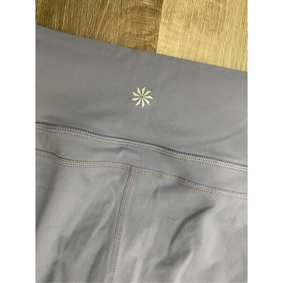 Athleta Straight Up Caggry Capri (Slate Gray/Blue) Size Large, MSRP $69 - Picture 4 of 11